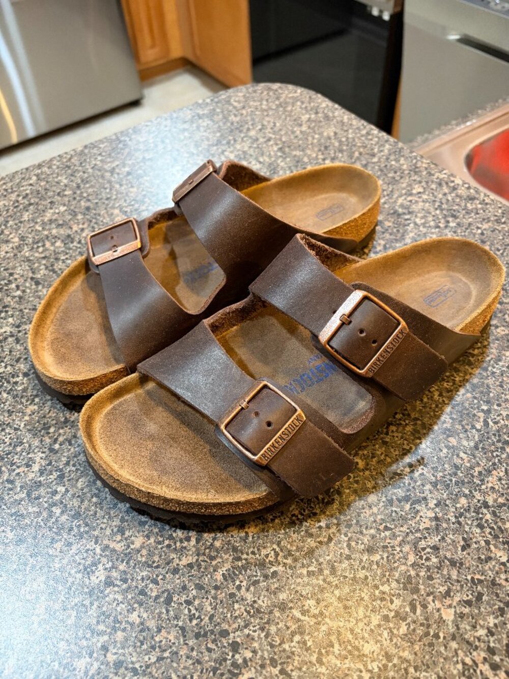 Birkenstock Arizona Soft Footbed - Habana Oiled Leather